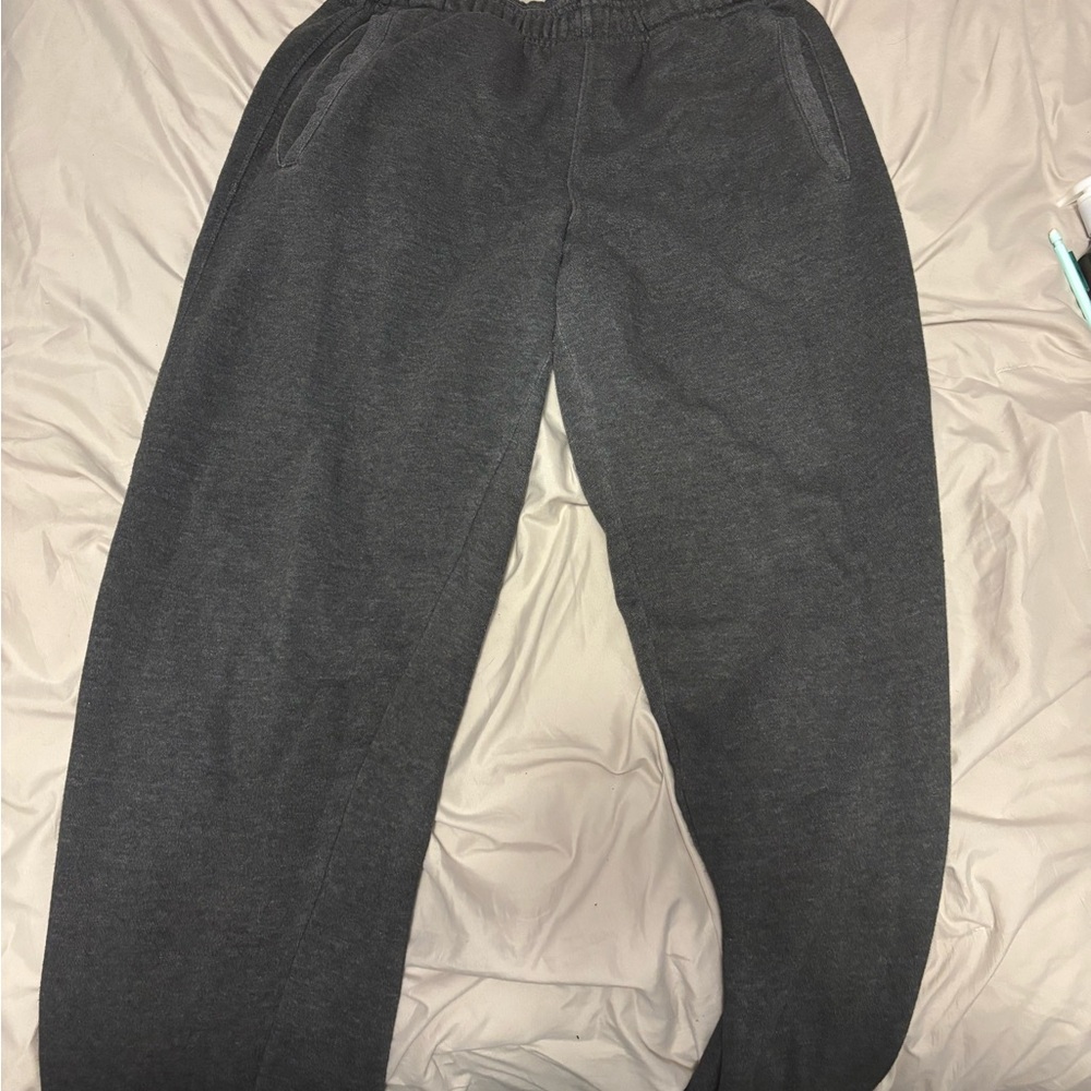 Gray Jogger Sweatpants